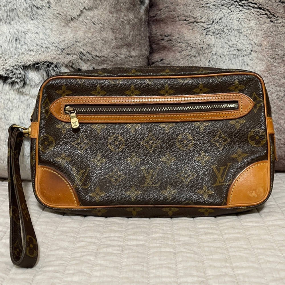 Vintage Louis Vuitton large wristlet